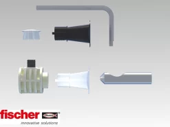 Fischer® Kit Fissaggio Rapido Wc/Bidet Sospeso Wb9 B Lv