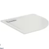 Piatto Doccia Ideal Standard® Ultra Flat New Semicircolare 90x90 Cm Bianco Lucido