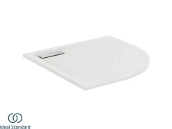 Piatto Doccia Ideal Standard® Ultra Flat New Semicircolare 90x90 Cm Bianco Seta Opaco