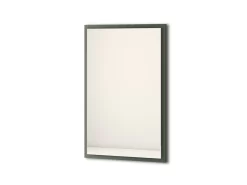 Specchio Bagno Con Luce Led Classic 90x59 Cm Verde Salvia Opaco
