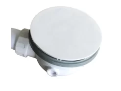 Piletta Doccia Puro Ø90 Mm Cotone Bianco Opaco