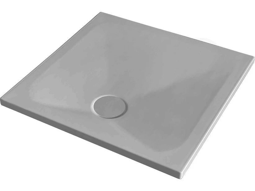 Piatto Doccia Puro Quadrato 80x80 Cenere Opaco 1 Piatto Doccia Puro Quadrato 80x80 Cenere Opaco