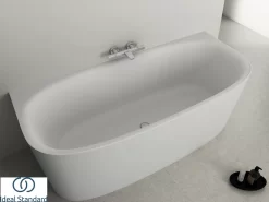 Vasca Freestanding A Parete Ideal Standard® Atelier Dea 180x80 Cm Bianco Seta Opaco