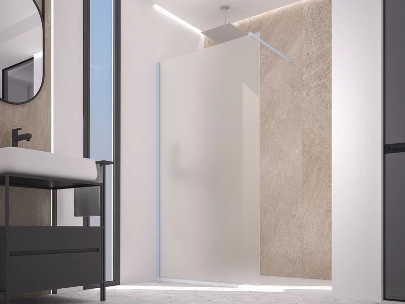 Doccia Walk In Zen 92 Cm H200 Cristallo 6 Mm Trasparente Blue Vintage 1 Doccia Walk In Zen 92 Cm H200 Cristallo 6 Mm Trasparente Blue Vintage