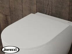 Sedile Wc Jacuzzi® Glow Termoindurente Soft-Close Bianco Lucido