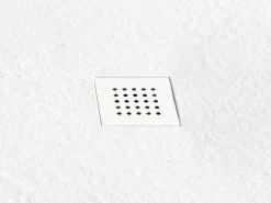 Griglia Copripiletta HTR Bianca In Inox Con Fori Tondi