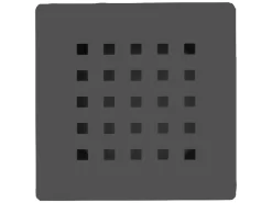 Griglia Copripiletta Estetica In Acciaio Inox Grigio Carnico