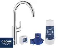 Grohe® Blue Pure Eurosmart Miscelatore Lavello Con Sistema Filtrante Dell’Acqua