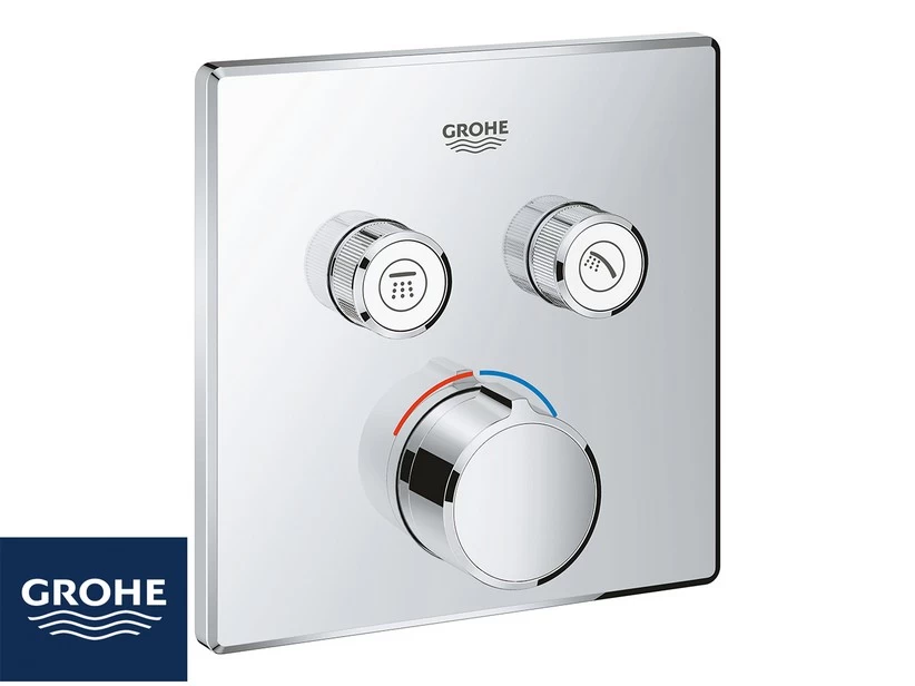 Miscelatore Per Doccia Incasso Grohe Smartcontrol Cube Monocomando Con Deviatore 2 Vie Cromo 1 Miscelatore Per Doccia Incasso Grohe Smartcontrol Cube Monocomando Con Deviatore 2 Vie Cromo
