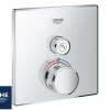 Miscelatore Per Doccia Incasso Grohe Smartcontrol Cube Termostatico Cromo