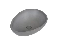 Lavabo Da Appoggio Concrete 53,4x39 H16,7 Cemento