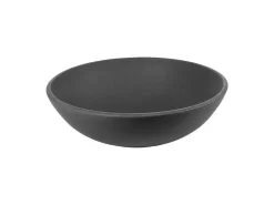 Lavabo Da Appoggio Semisfera Cm. Ø42 In Resina Opaco Grigio Carnico