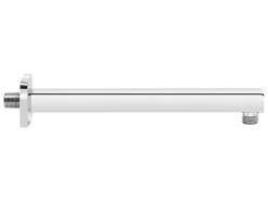 Braccio Doccia Low Quadrato Inox Cm 40