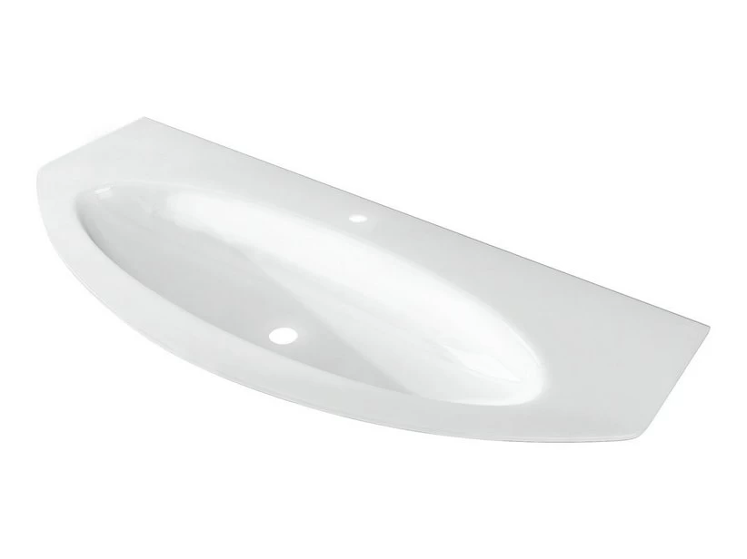 Lavabo Incasso Modo Top Vetro 122X52 Extra-Light Cristallo Naturale Bianco 1 Lavabo Incasso Modo Top Vetro 122X52 Extra-Light Cristallo Naturale Bianco