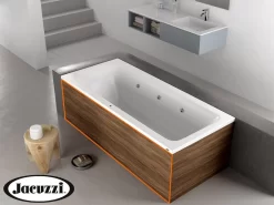 Pannello Frontale Per Vasca Idromassaggio Jacuzzi® Silk 170 Cm Dark Oak