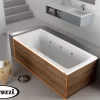 Pannello Frontale Per Vasca Idromassaggio Jacuzzi® Silk 180 Cm Dark Oak
