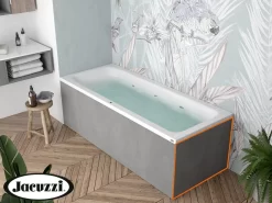 Pannello Laterale Per Vasca Idromassaggio Jacuzzi® Silk 80 Cm Cemento