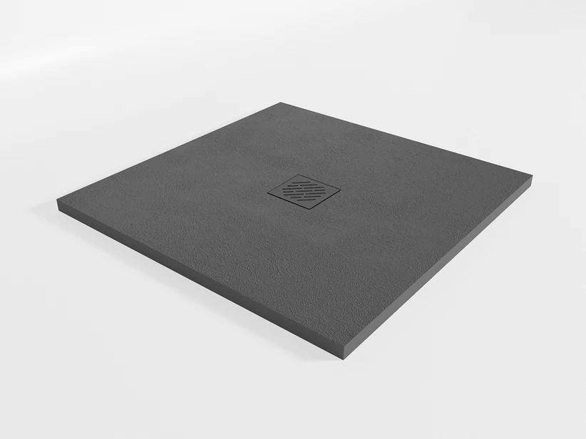 Piatto Doccia Cosmos 90x90 Resina Antracite 1 Piatto Doccia Cosmos 90x90 Resina Antracite