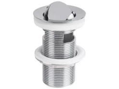 Piletta Per Lavabo/Bidet Avax H90 Mm Con Troppo Pieno Ottone Cromo