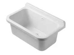 Pilozzo Lavanderia Interno/Esterno Incasso 55X34 Polipropilene Opaco Bianco