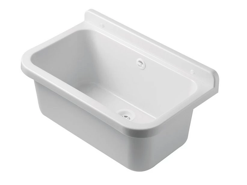 Pilozzo Lavanderia Interno/Esterno Incasso 55X34 Polipropilene Opaco Bianco 1 Pilozzo Lavanderia Interno/Esterno Incasso 55X34 Polipropilene Opaco Bianco