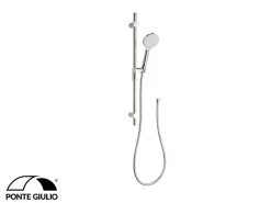 Saliscendi Doccia Linea Eternal Basic L70 Cm Con Doccetta Multigetto Inox Cromo