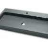 Lavabo Appoggio/Incasso Ponza 100 Grigio Carnico In Resina Opaco Grigio Carnico