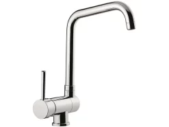 Miscelatore Per Cucina Rebatta Con Canna Abbattibile Cromo