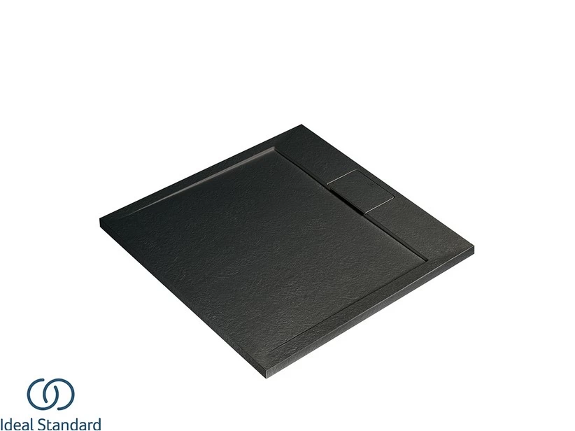 Piatto Doccia Ideal Standard® ULTRAFLAT-S I.LIFE Quadrato 80x80 Cm Resina Nero 1 Piatto Doccia Ideal Standard® ULTRAFLAT-S I.LIFE Quadrato 80x80 Cm Resina Nero