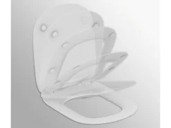 Sedile Wc A Terra Ideal Standard® Tesi 2016 Soft-Close Bianco Lucido