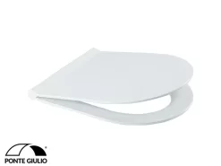 Sedile Wc Per Disabili Termoindurente Acca50F Soft-Close Bianco