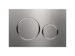 Placca Wc Geberit Sigma20 2 Pulsanti Inox Spazzolato