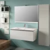 Specchio Bagno Smart 89X61,5 H2 Larice Bianco