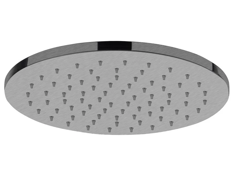 Soffione Doccia Luxy Inox 316 Ø 25,5 Cm Acciaio Inox Tondo Spazzolato 1 Soffione Doccia Luxy Inox 316 Ø 25,5 Cm Acciaio Inox Tondo Spazzolato