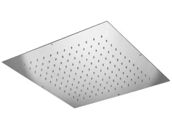 Soffione Doccia Spa 46x46 Cm Acciaio Inox Cromo