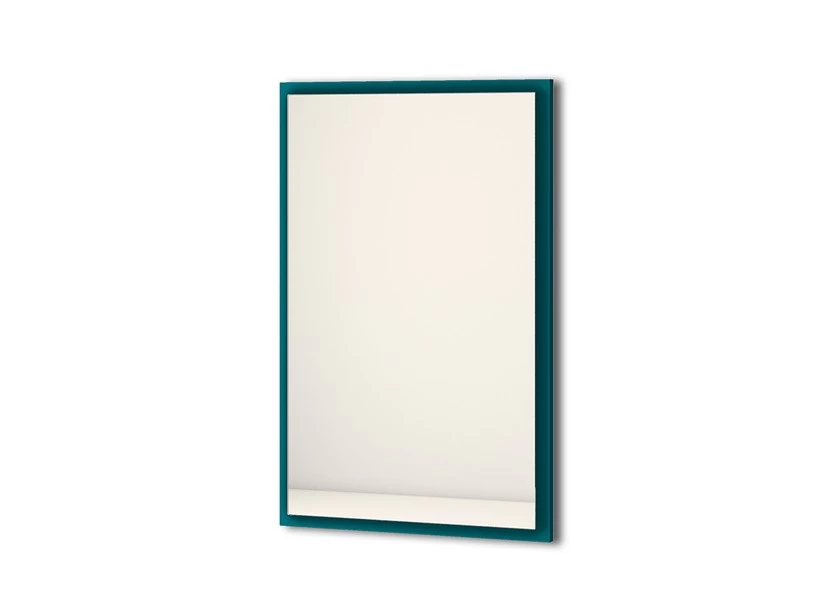 Specchio Bagno Con Luce Led Classic 90x59 Cm Blu Petrolio 1 Specchio Bagno Con Luce Led Classic 90x59 Cm Blu Petrolio