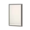 Specchio Bagno Con Luce Led Classic 90x59 Cm Grigio Nuvola