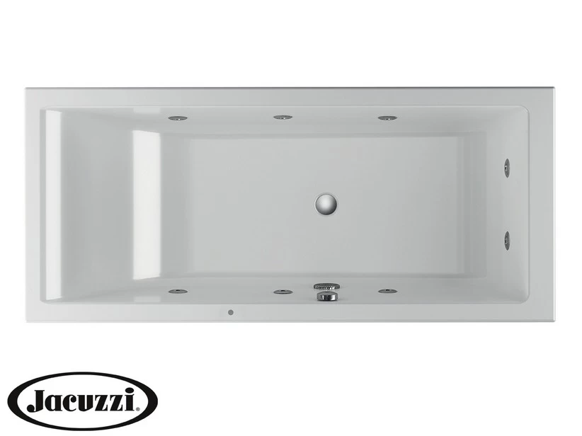 Vasca Idromassaggio Jacuzzi® Silk 180x80 Cm Sinistra Senza Pannelli 1 Vasca Idromassaggio Jacuzzi® Silk 180x80 Cm Sinistra Senza Pannelli
