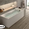 Vasca Idromassaggio Jacuzzi® Soho Pannello Frontale+Laterale 170X70 Schienale A Destra